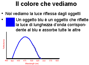 il colore che vediamo